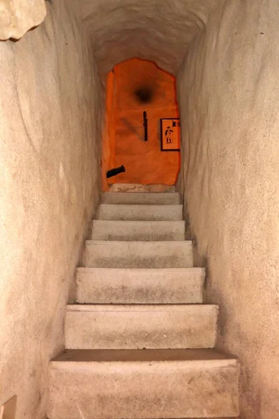 Pizzo Calabro Calabre Italie Juin 2021 Escalier Dans Prison Xve — Photo