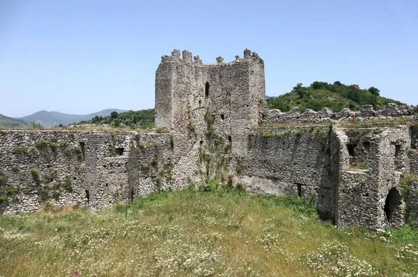 Mercato San Severino Campania Italy June 2021 Ruins Sanseverino Castle — Stock Photo, Image