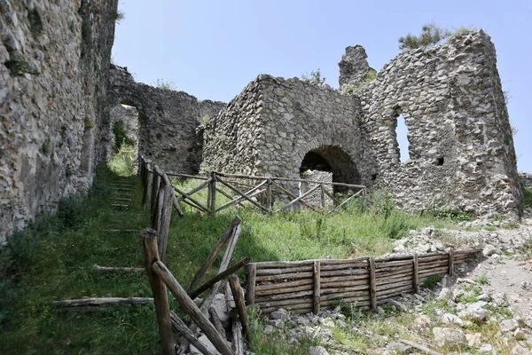 Mercato San Severino Kampanien Italien Juni 2021 Ruinen Der Burg — Stockfoto