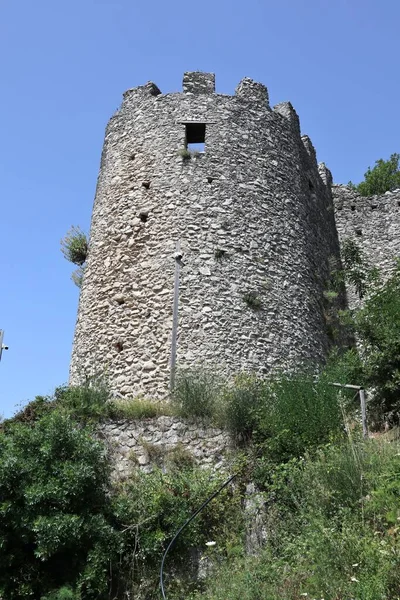 Mercato San Severino Kampanien Italien Juni 2021 Ruinen Der Burg — Stockfoto