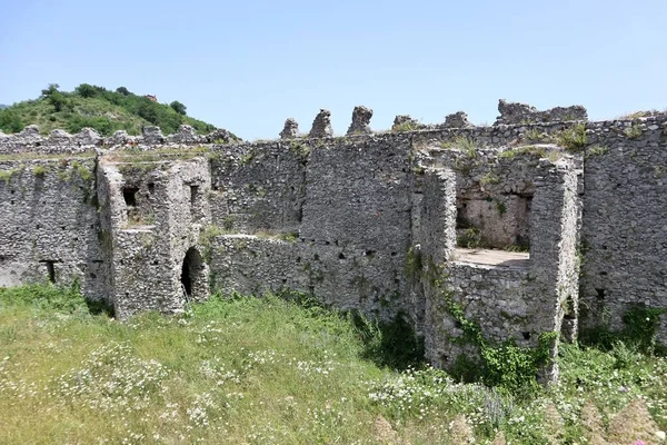 Mercato San Severino Καμπανία Ιταλία Ιουνίου 2021 Ερείπια Του Κάστρου — Φωτογραφία Αρχείου
