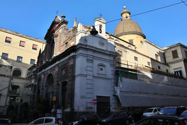 Neapol Kampánie Itálie Února 2022 Kostel Santa Maria Porticu Století — Stock fotografie