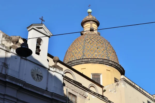 Napoli Campania Febbraio 2022 Chiesa Seicentesca Santa Maria Portico Martucci — Foto Stock