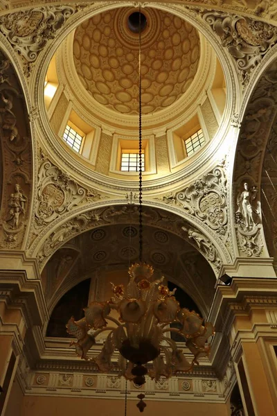 Neapel Kampanien Italien Februar 2022 Innenausbau Der Kirche Santa Maria — Stockfoto