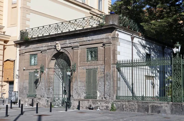 Napoli Campania Italia Febbraio 2022 Museo Villa Pignatelli Riviera Chiaia — Foto Stock