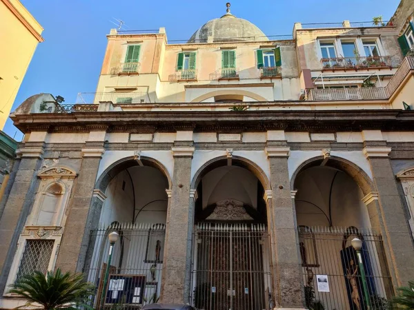 2022年2月28日 意大利坎帕尼亚那不勒斯 18世纪的阿森松教堂 — 图库照片