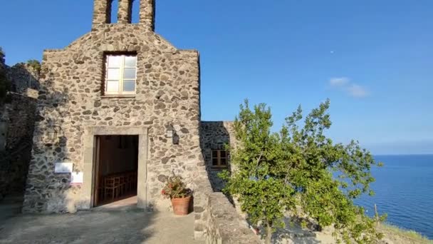 Ischia Campania Italy May 2022 Overview Church Століття Church Madonna — стокове відео