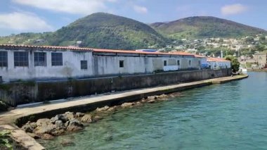 Ischia, Campania, İtalya 13 Mayıs 2022: Punta San Marco 'dan Marina di Portosalvo