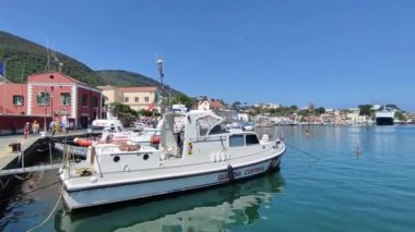 Ischia, Campania, İtalya 13 Mayıs 2022: Porto üzerinden Marina di Portosalvo