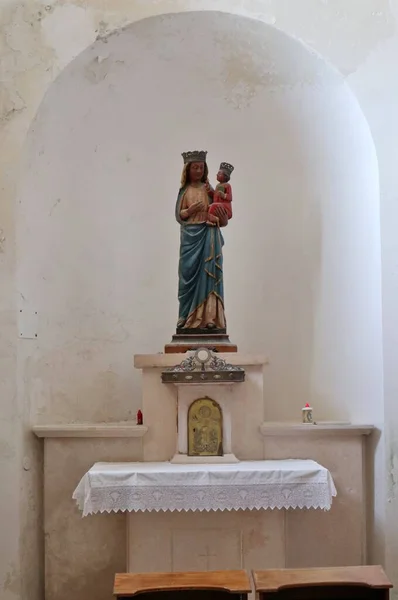 Tremiti Inseln Apulien Italien Juli 2021 Innenausbau Der Abtei Santa — Stockfoto