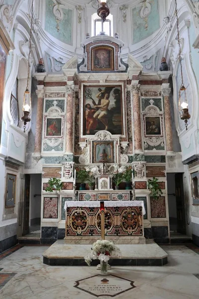 Ravello Campania Itálie Září 2021 Interiér Kaple San Pantaleone Katedrále — Stock fotografie