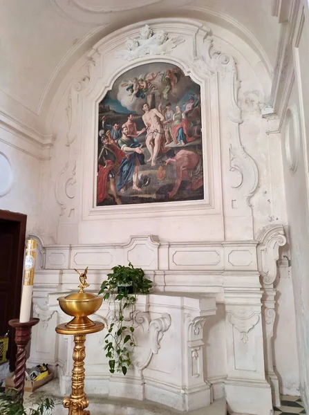 Равелло Кампанія Італія Вересня 2021 Внутрішній Собор Санта Марія Асунти — стокове фото