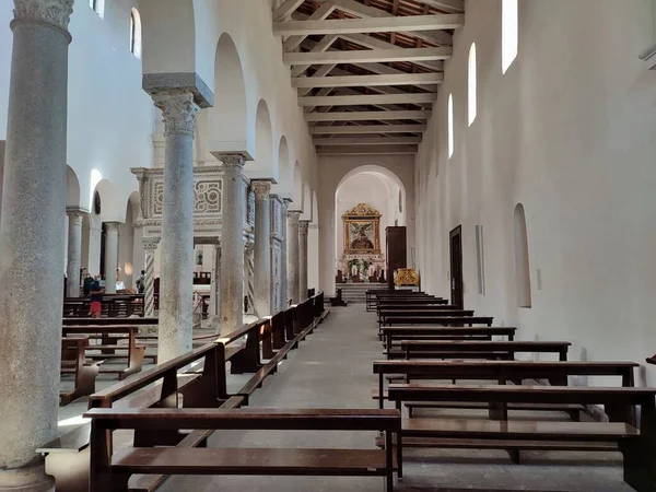 Ravello Campania Italia Septiembre 2021 Interior Catedral Santa Maria Assunta —  Fotos de Stock