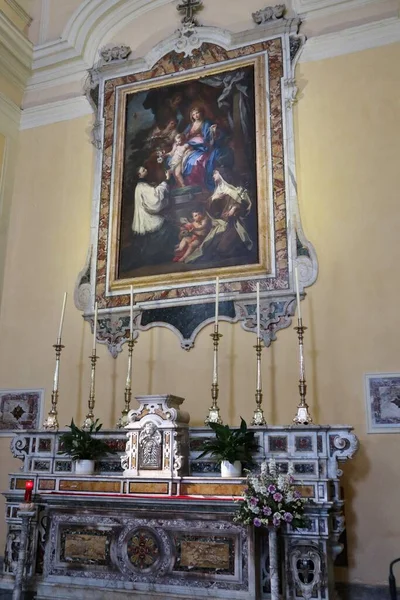Benevento Campania Italia Marzo 2023 Interior Iglesia Santa Maria Del — Foto de Stock