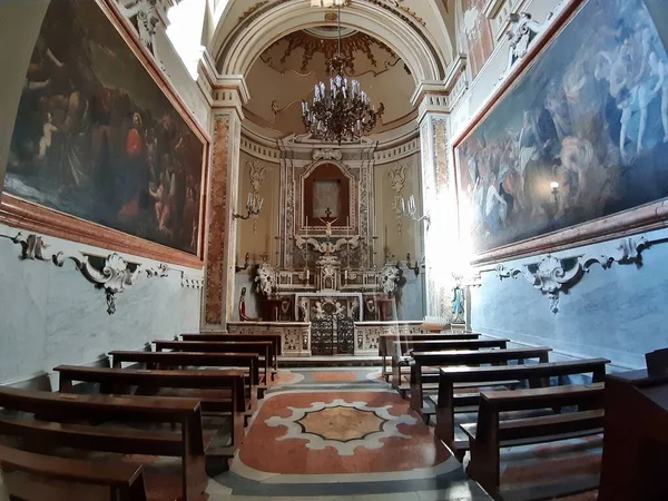 Taranto Puglia Italy November 2019 Interior Duomo San Cataldo Oldest — Stock Photo, Image