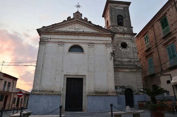 2021年6月12日 意大利卡拉布里亚特罗皮亚 19世纪拉戈圣米歇尔的圣米歇尔教堂 Chiesa Del Purgatorio — 图库照片
