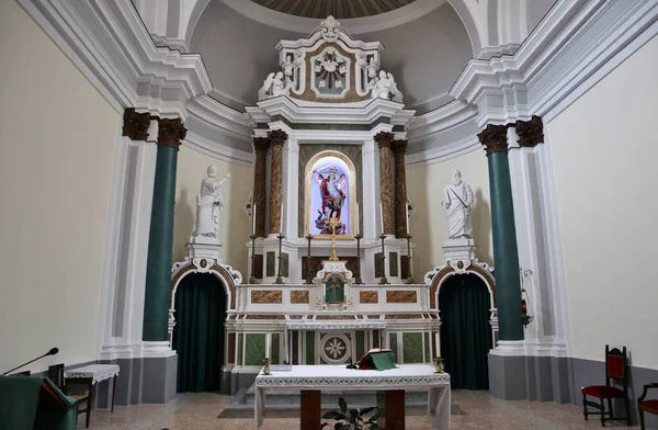 Tropea Calábria Itália Junho 2021 Interior Século Xix Chiesa San — Fotografia de Stock