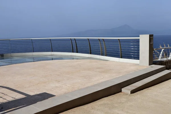 Maratea Basilicata Itálie Září 2023 Sky Walk Gulf Policastro Panoramic — Stock fotografie