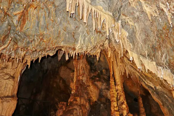 Maratea Basilicata Talya Eylül 2023 Grotte Bölgesindeki Strada Statale Altındaki — Stok fotoğraf