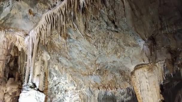 Maratea Basilicata Itália Setembro 2023 Pequena Caverna Sob Strada Statale — Vídeo de Stock