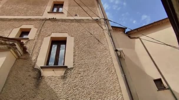 Maratea Basilicata Itálie Září 2023 Palazzo Lieto Osmnáctého Století Gafaro — Stock video
