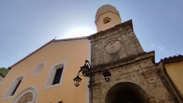 Maratea Basilicata Itálie Září 2023 Kostel Annunziata Osmnáctém Století Dell — Stock video