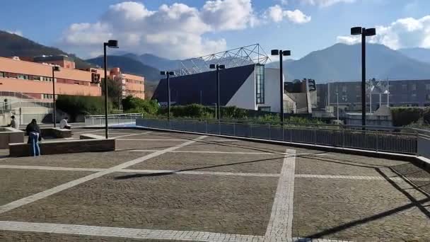 Fisciano Campania Itália Dezembro 2023 Vislumbre Campus Universidade Salerno Unisa — Vídeo de Stock