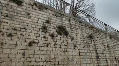Vinchiaturo, Molise, İtalya 10 Ocak 2024: Via Manzoni 'deki Kutsal Haç' a adanmış Ana Kilise 1840 yılında yeniden inşa edildi.