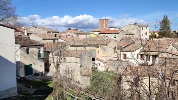 Boiano Molise Italy November 2023 Overview Village Civita Superior Ore — 图库视频影像
