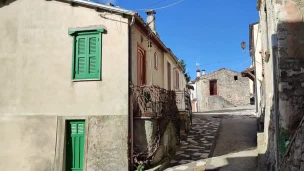 Boiano Molise Italie Novembre 2023 Vue Panoramique Depuis Église San — Video
