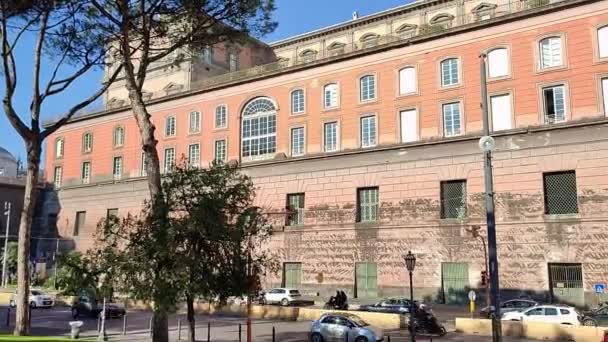 Napoli Campania Italia Gennaio 2024 Giardini Del Molosiglio Acton Costruiti — Video Stock