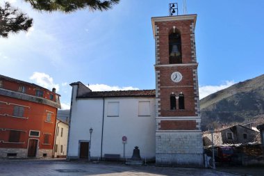 Bojano, Molise, İtalya 16 Ocak 2024: Santa Maria delle Grazie Kilisesi