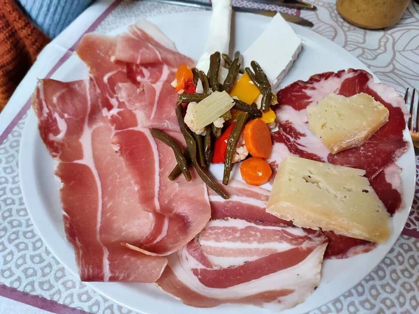 San Massimo, Molise, Italy  12 December 2023: Lunch at the Dimora Rurale Il Campanaccio restaurant in Via Petrera