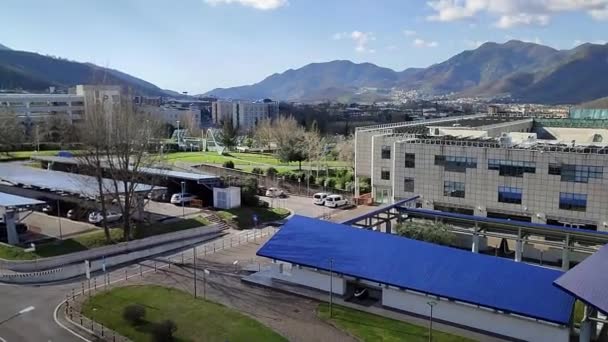 2024年2月14日 イタリア カンパニア サレルノ大学ユニサキャンパスの様子 — ストック動画