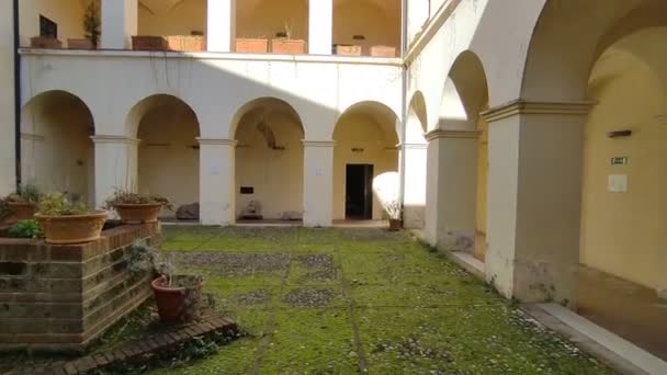 Беневенто Кампанія Італія Лютого 2024 Року Колишній Монастир Сан Феліче — стокове відео