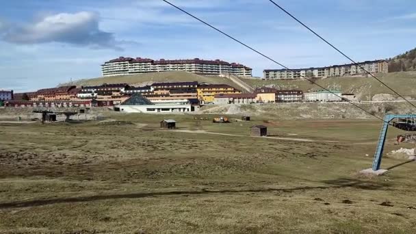 Campitello Matese Molise Italia Maret 2024 Resor Ski Monte Miletto — Stok Video