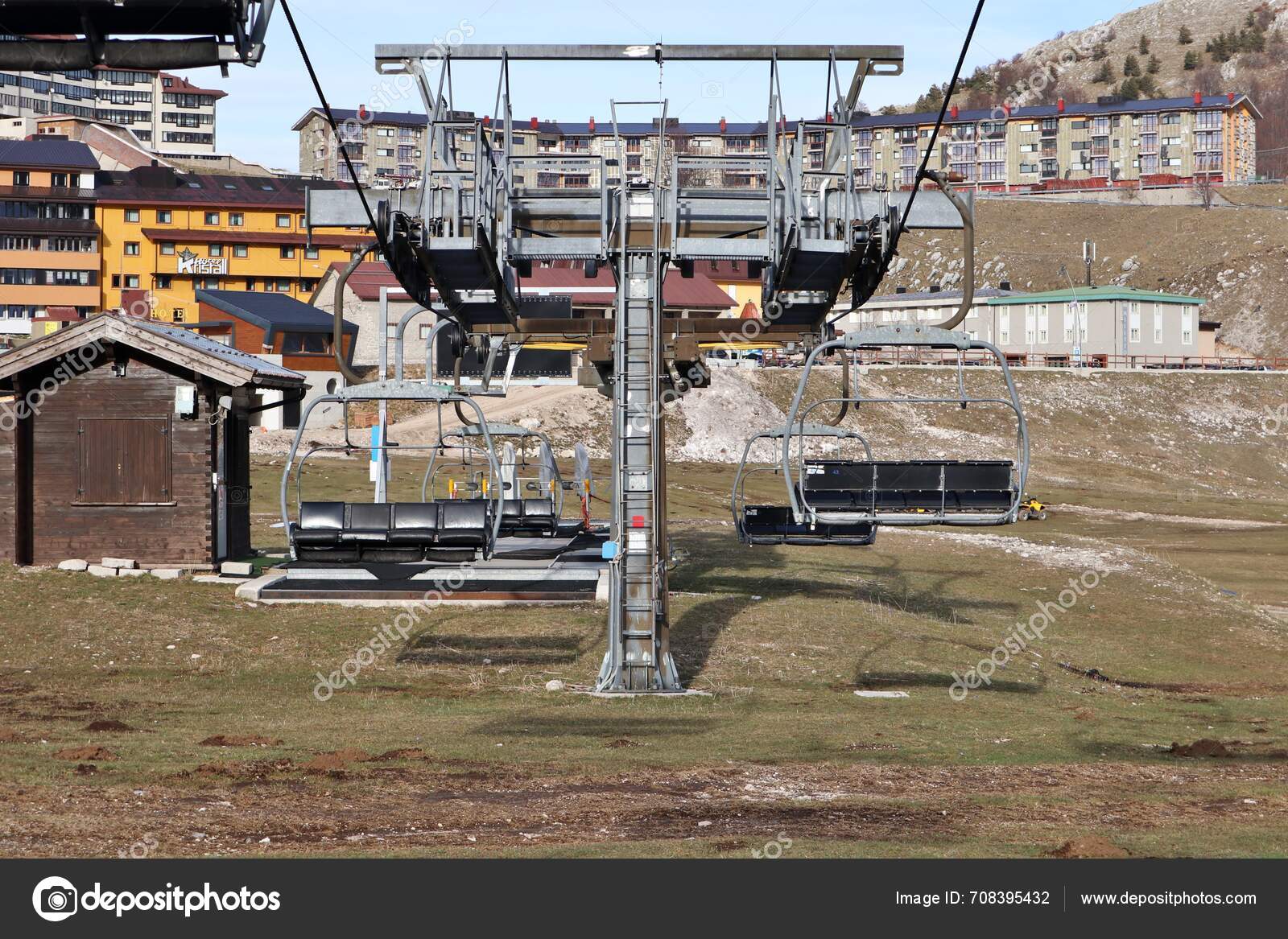 Campitello Matese Molise Italy March 2024 Ski Resort Monte Miletto ...