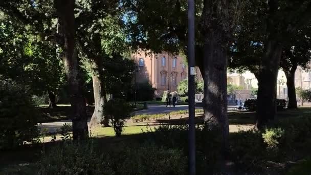 베네벤토 캄파니아 이탈리아 2024년 15일 1880년에 식물원으로 지어진 비알레 아틀란티코를 — 비디오