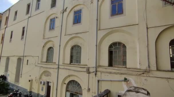 Naples Campania Italy March 2024 Hospital San Gennaro Dei Poveri — Αρχείο Βίντεο