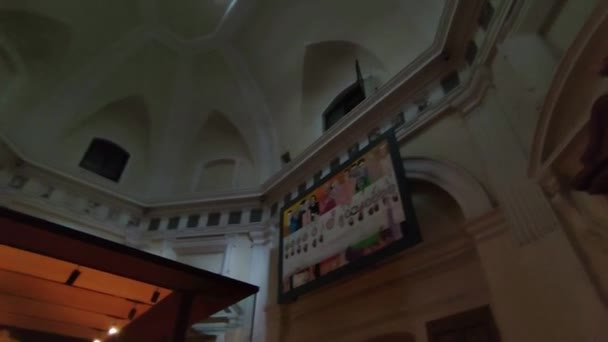Napoli Campania Talya Mart 2024 Santa Maria Della Sanit Bazilikasının — Stok video