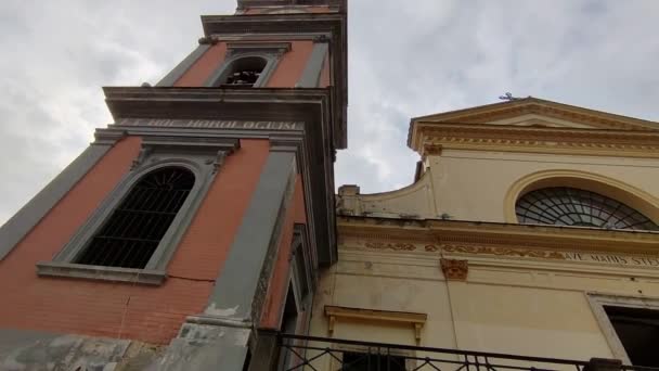 Maiori Campania Itália Abril 2024 Santuário Santa Maria Mare Construído — Vídeo de Stock