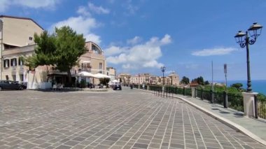 Vasto, Abruzzo, İtalya - 29 Mayıs 2024: MÖ 12. yüzyılda Adriyatik kıyısında Chieti ili üzerinde inşa edilen antik köy