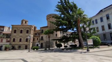 Vasto, Abruzzo, İtalya - 29 Mayıs 2024: MÖ 12. yüzyılda Adriyatik kıyısında Chieti ili üzerinde inşa edilen antik köy