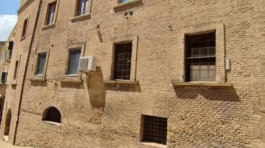 Vasto, Abruzzo, İtalya - 29 Mayıs 2024: MÖ 12. yüzyılda Adriyatik kıyısında Chieti ili üzerinde inşa edilen antik köy