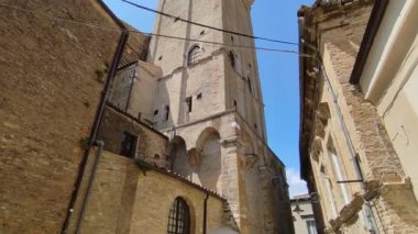 Vasto, Abruzzo, İtalya 29 Mayıs 2024 Santa Maria Maggiore Kilisesi