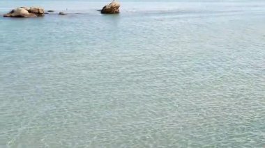 Vasto, Abruzzo, İtalya - 29 Mayıs 2024: Kosta dei Trabocchi 'nin Lungomare Cordella ile Trabocco Cungarelle arasındaki uzantısı