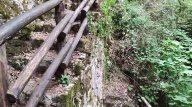 Morigerati, Campania, İtalya - 20 Eylül 2023: WWWF Grotte del Bussento in the Cilento, Vallo di Diano and Alburni National Park, 1998 'den beri UNESCO' nun miras alanı