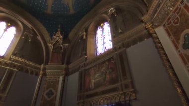 Scanno, Abruzzo, İtalya 9 Eylül 2024: 18. yüzyıl Santa Maria del Lago Kilisesi veya dellAnnunziata