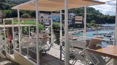 Castellabate, Salerno, Campania, İtalya 19 Eylül 2024: San Marco di Castellabate Limanı