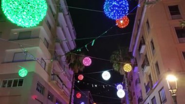 Salerno, Campania, İtalya, 9 Aralık 2024: Luci d 'Artista' nın 19.